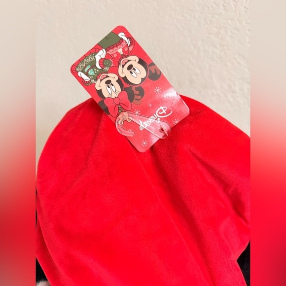 Disney Parks Mickey Mouse Christmas Santa Hat with Ears – NWT (New with Tags) main image 5